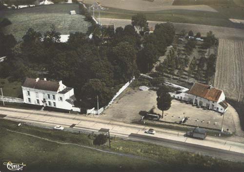 Vue aérienne du Caillou - 1965
